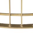 Centre Table Black Golden 91 x 91 x 43 cm For Cheap