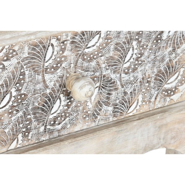 Console DKD Home Decor White Mango wood 91 x 42 x 81 cm Cheap