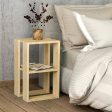 Centre Table Alexandra House Living Oak Wood MDP 60 x 32 x 60 cm 1 Shelves Discount