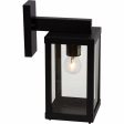 Wall Light Brilliant Gaia Exterior Black Metal 60 W E27 For Discount