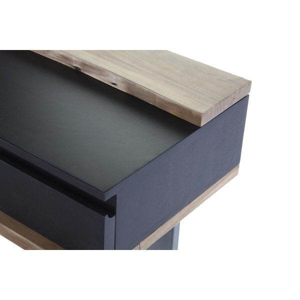 Console DKD Home Decor 115 x 40 x 80 cm Black Wood Brown Dark grey Mango wood Supply