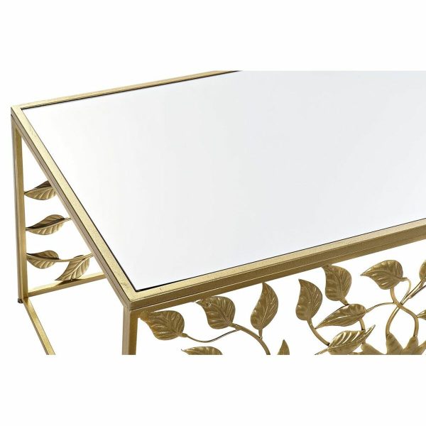 Centre Table DKD Home Decor Metal Mirror 110 x 60 x 46 cm Online Hot Sale