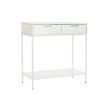 Console DKD Home Decor Metal MDF White (80 x 35 x 81 cm) Discount