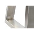 Console DKD Home Decor White Silver Steel MDF Wood 120 x 40 x 76 cm Online now