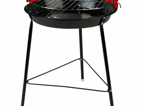 Barbecue Portable Aktive Iron Plastic 37 x 44 x 33 cm (6 Units) Red Fashion