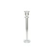 Candleholder Romimex Transparent Glass 5 x 31 x 5 cm Sale