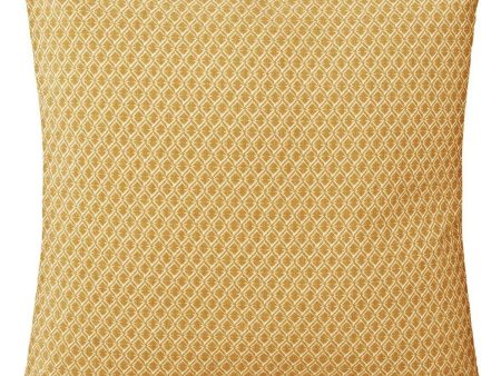 Cushion Atmosphera Otto Mustard (38 x 38 cm) on Sale