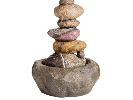 Fountain Lumineo 893009 Stone Polyresin 22 x 22 x 30 cm For Sale