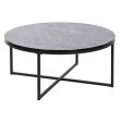 Centre Table DKD Home Decor Metal MDF Wood 80 x 80 x 35 cm Cheap