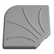 Base for beach umbrella Grey Cement 47 x 47 x 5,5 cm For Discount