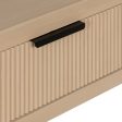 Console Natural Pine MDF Wood 90 x 30 x 81 cm Online now