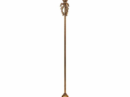 Candle Holder Alexandra House Living Golden Iron 17 x 100 x 17 cm Online Sale