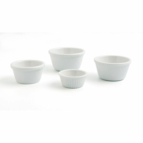 Bowl Quid Professional Melamina Ramekin White Plastic 5,7 x 5,7 x 2,5 cm For Sale