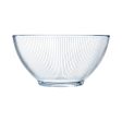 Bowl Luminarc Stripy Breakfast Transparent Glass (500 ml) (6 Units) Online Hot Sale