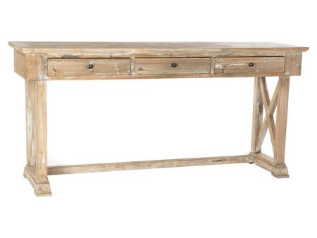 Console DKD Home Decor MB-172724 184,5 x 48 x 86 cm White Light brown Pinewood Supply