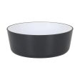 Bowl Inde Melamin White Black 600 ml 14 x 6 cm Online Hot Sale