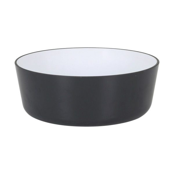 Bowl Inde Melamin White Black 600 ml 14 x 6 cm Online Hot Sale