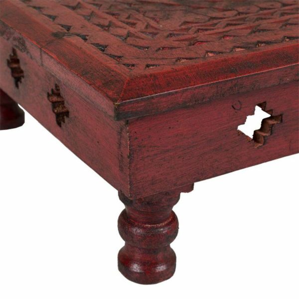 Centre Table Alexandra House Living Red 33 x 14 x 33 cm Online Sale