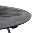 Centre Table Black 80 x 80 x 35 cm Hot on Sale