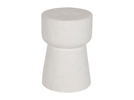 Side table Home ESPRIT White Resin 31 x 31 x 45,5 cm Supply