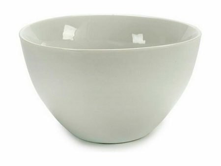 Bowl 13 x 7,2 x 13 cm Porcelain White 600 ml (6 Units) For Cheap