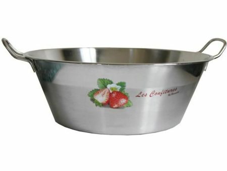 Container Baumalu 340678 Stainless steel Silver 9 L Ø 38 cm Hot on Sale