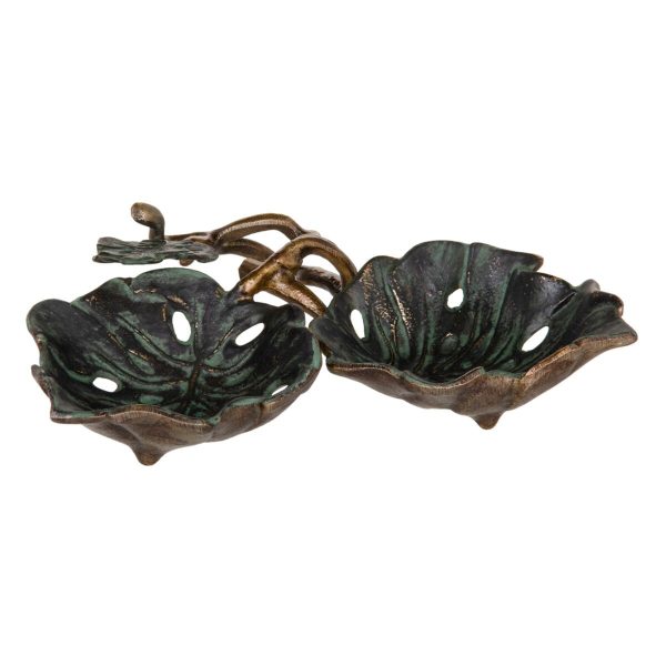 Candleholder Green Copper Aluminium 26 x 26 x 5 cm Sale