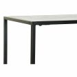 Console DKD Home Decor 110 x 25 x 84 cm Black Golden Aluminium Plastic Online Sale