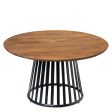 Centre Table Alexandra House Living Brown Wood 80 x 45 x 80 cm Online Hot Sale