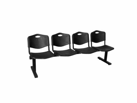 Waiting Bench Bienservida P&C AI4ESNE Black For Discount