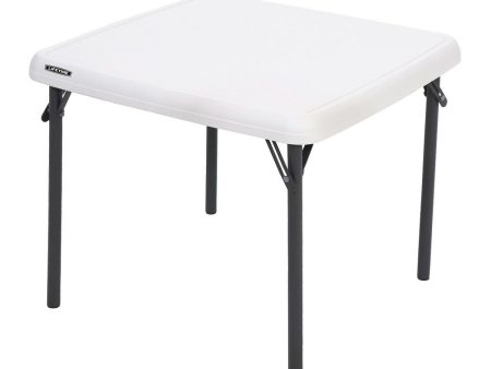 Child s Table Lifetime White Foldable 61 x 53,5 x 61 cm Steel Plastic Online Hot Sale