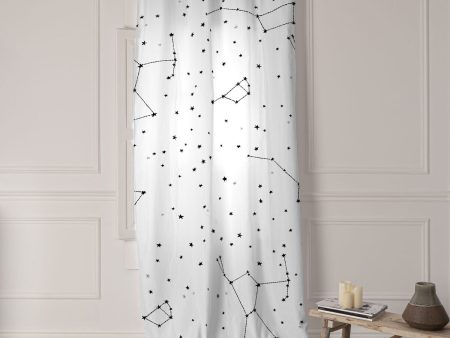 Curtains HappyFriday BLANC Multicolour Stars 140 x 300 cm Sale