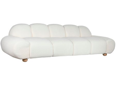 Sofa Home ESPRIT White Modern 284 x 103 x 83 cm Cheap