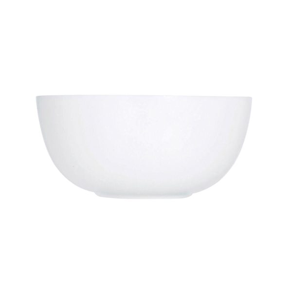 Bowl Luminarc Diwali White Glass 12 cm (36 Units) on Sale