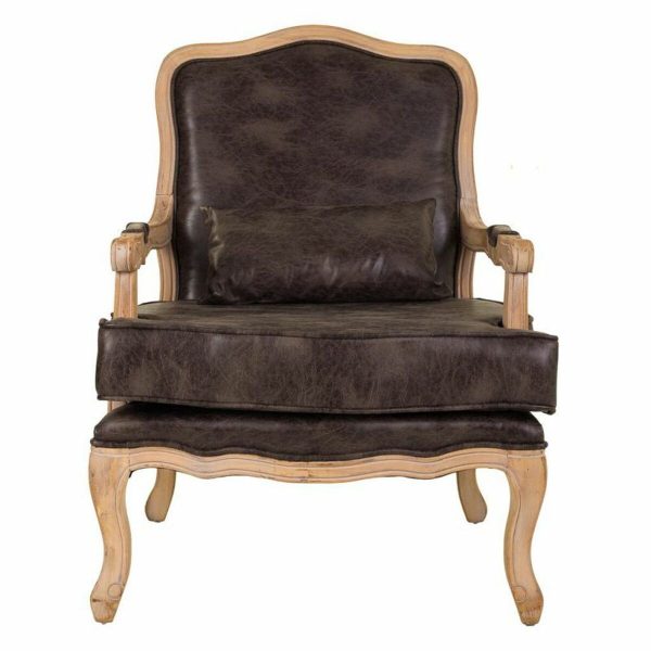 Armchair Alexandra House Living Brown 72 x 92 x 64 cm For Sale