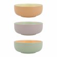 Bowl Quid Vitamina Bicoloured Ceramic 11 x 11 x 4,5 cm (6 Units) Supply