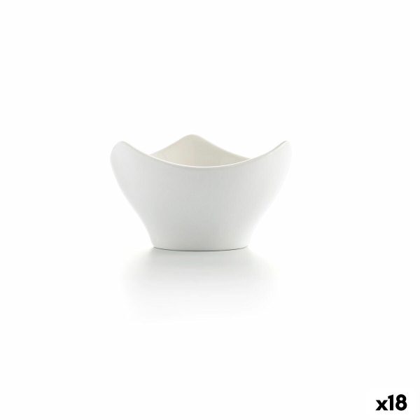 Bowl Ariane Alaska Mini 9 x 5,6 x 4,3 cm Ceramic White (18 Units) Sale