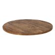 Tabletop Beige 80 x 80 x 3 cm Circular Occasional Hot on Sale