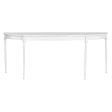 Console Home ESPRIT Yellow White Metal 196 x 44 x 81 cm For Discount