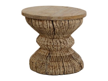 Side table Home ESPRIT Natural Teak 45 x 45 x 43 cm Online Sale