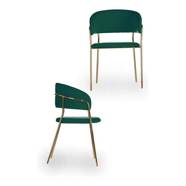 Chair Golden Green 49 x 80,5 x 53 cm on Sale