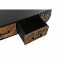 Centre Table DKD Home Decor Metal Mango wood 30 x 40 cm 130 x 70 x 46 cm Online