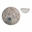 Bowl La Mediterránea Grecia Porcelain Blue Brown Discount