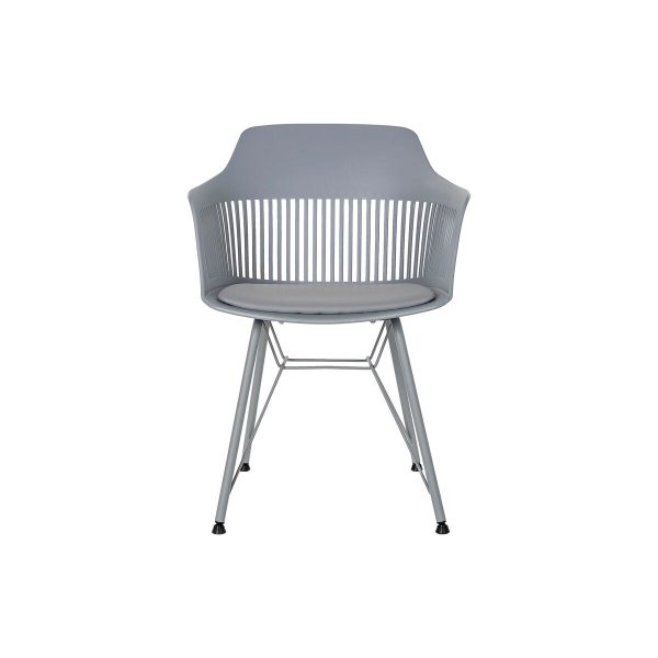 Chair DKD Home Decor Light grey 56 x 53 x 81 cm Supply