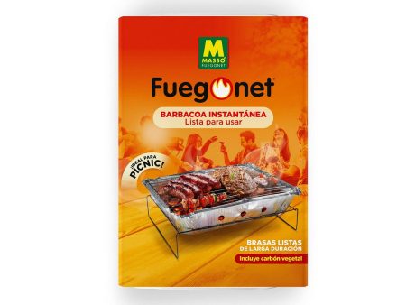 Disposable Barbecue Massó fuegonet el exterior Aluminium For Discount