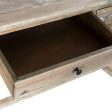 Console DKD Home Decor MB-172724 184,5 x 48 x 86 cm White Light brown Pinewood Supply