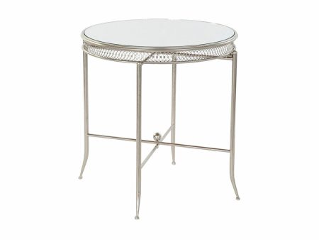 Side table DKD Home Decor Silver Metal Mirror 56 x 56 x 56 cm Fashion