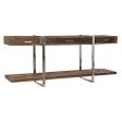 Console DKD Home Decor Wood Steel (180 x 44 x 75 cm) Cheap