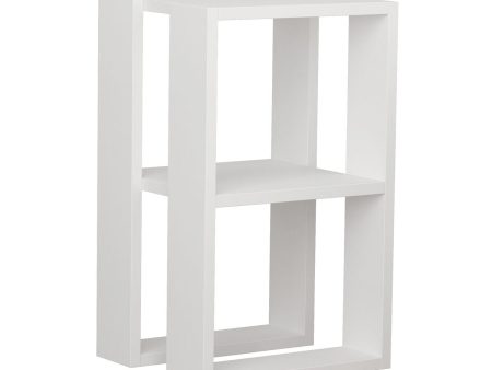 Centre Table Alexandra House Living White Wood MDP 60 x 32 x 60 cm 1 Shelves Online Hot Sale