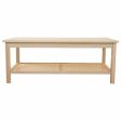 Centre Table Alexandra House Living Natural MDF Wood 46 x 60 x 120 cm For Discount